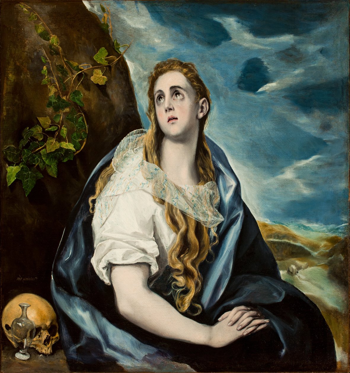 La Maddalena penitente, c.1577 da El Greco