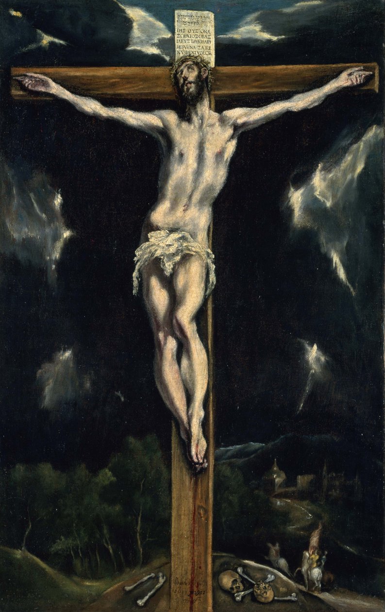 Cristo sulla croce da El Greco