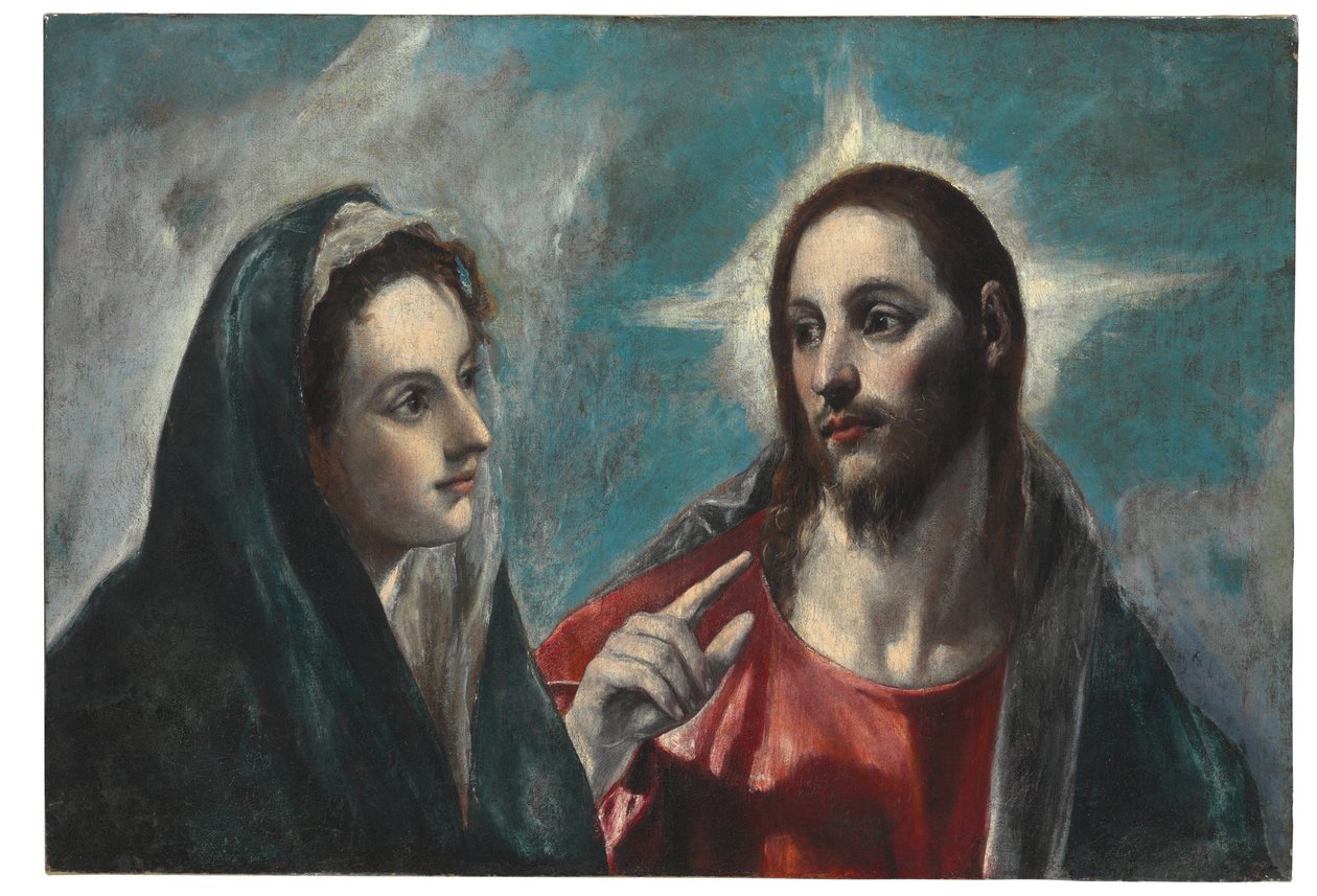 Cristo che si congeda da sua Madre da El Greco