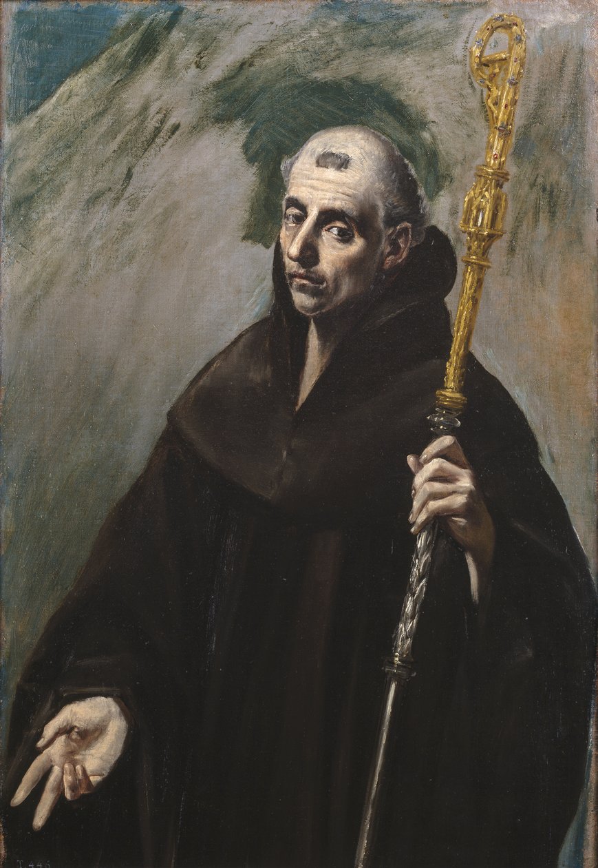 San Benedetto da Norcia, 1577-1579 da El Greco