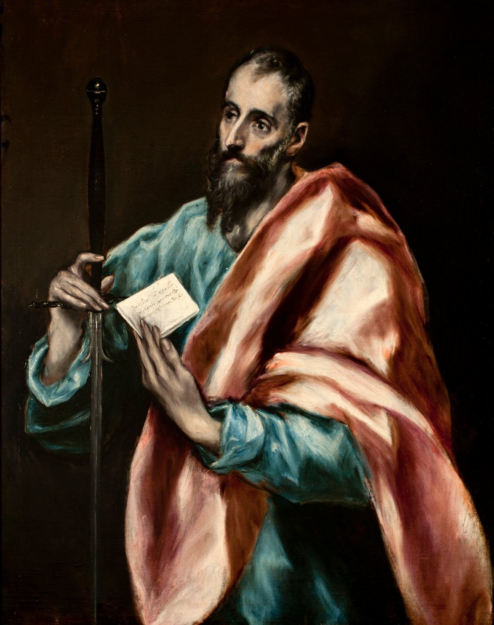 Spagnolo: San Pablo Apóstol Apostolo San Paolo da El Greco