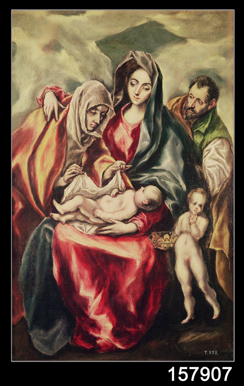 La Sacra Famiglia da El Greco