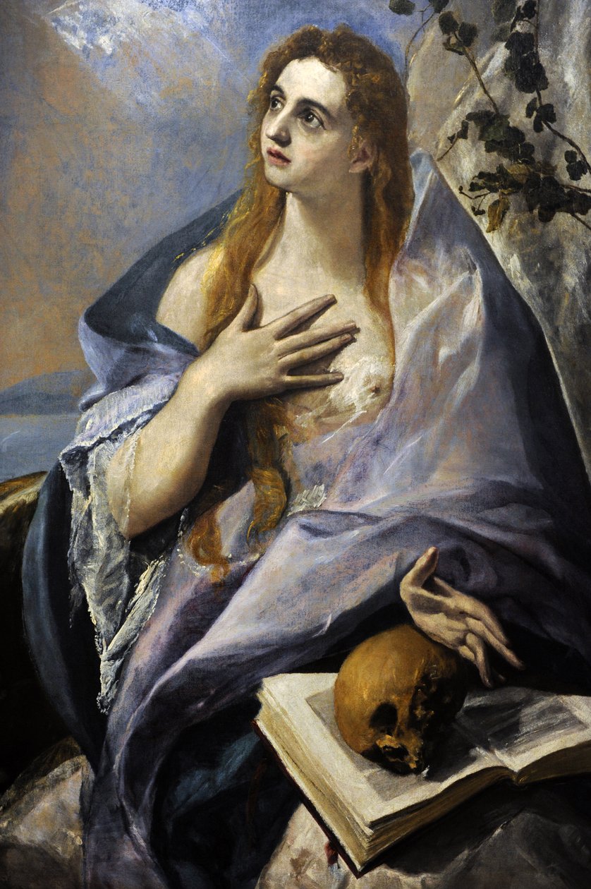 La Maddalena Penitente, 1576-77 da El Greco