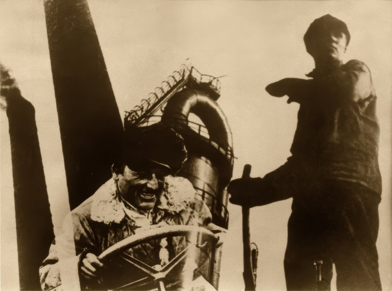 Operai e ciminiere da Eliezer Markowich Lissitzky