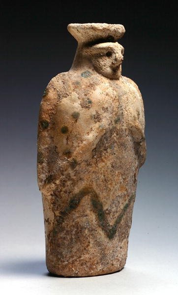 Vaso figurato (faience) da Elamite