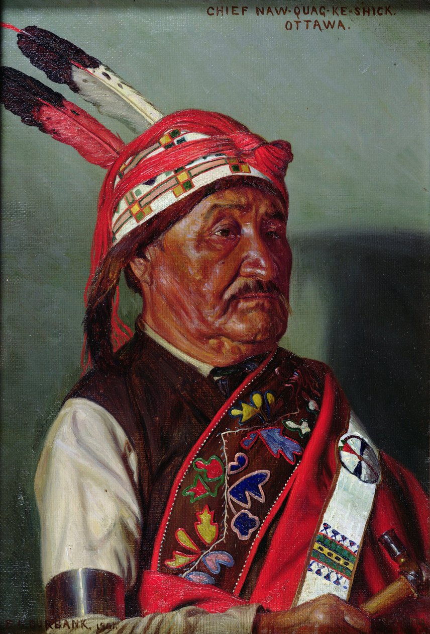 Capo Naw-quag-ke-shick da Elbridge Ayer Burbank