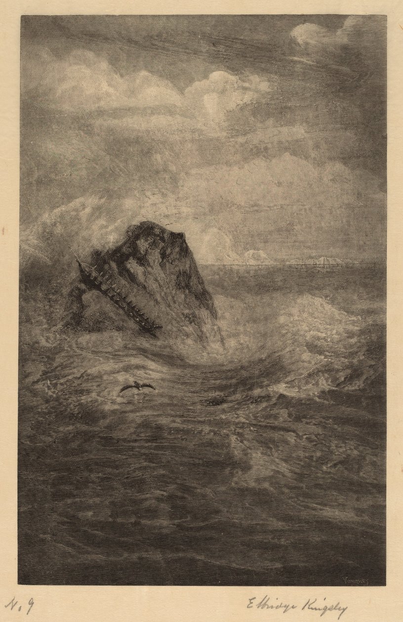 Una roccia nel mare da Elbridge Kingsley
