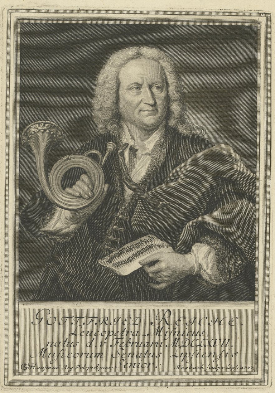 Gottfried Reiche da Elias Gottleib Haussmann