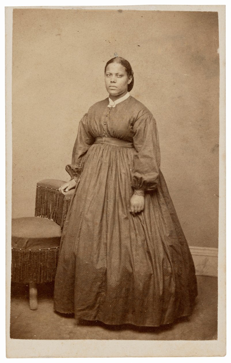 Alice, 1860 circa (foto) da Elias M. Recher