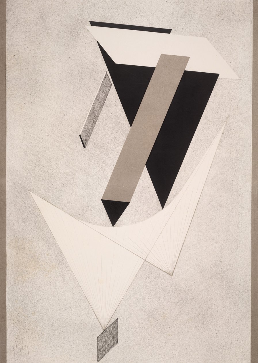 Senza titolo da Eliezer Markowich Lissitzky