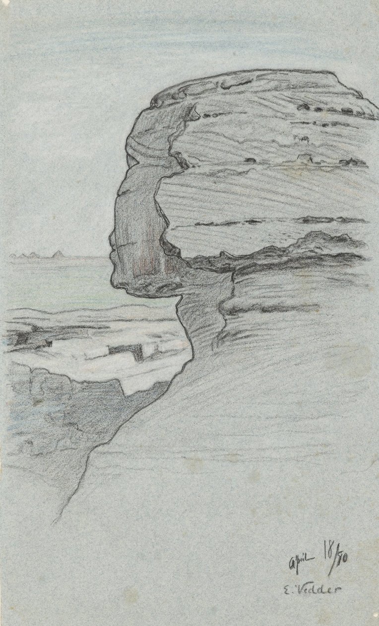 La Sfinge, Egitto da Elihu Vedder