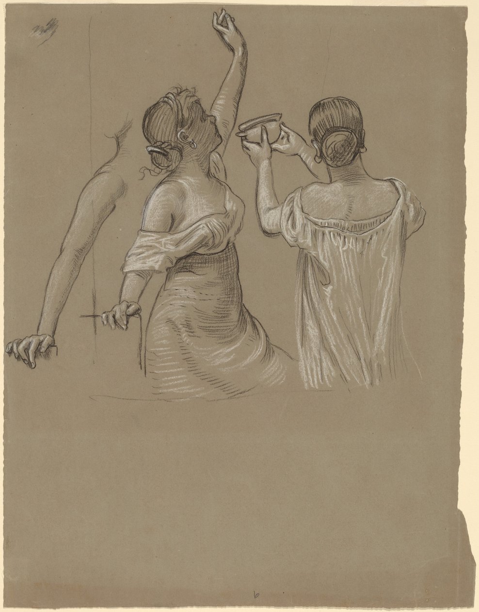 Festaioli dionisiaci da Elihu Vedder