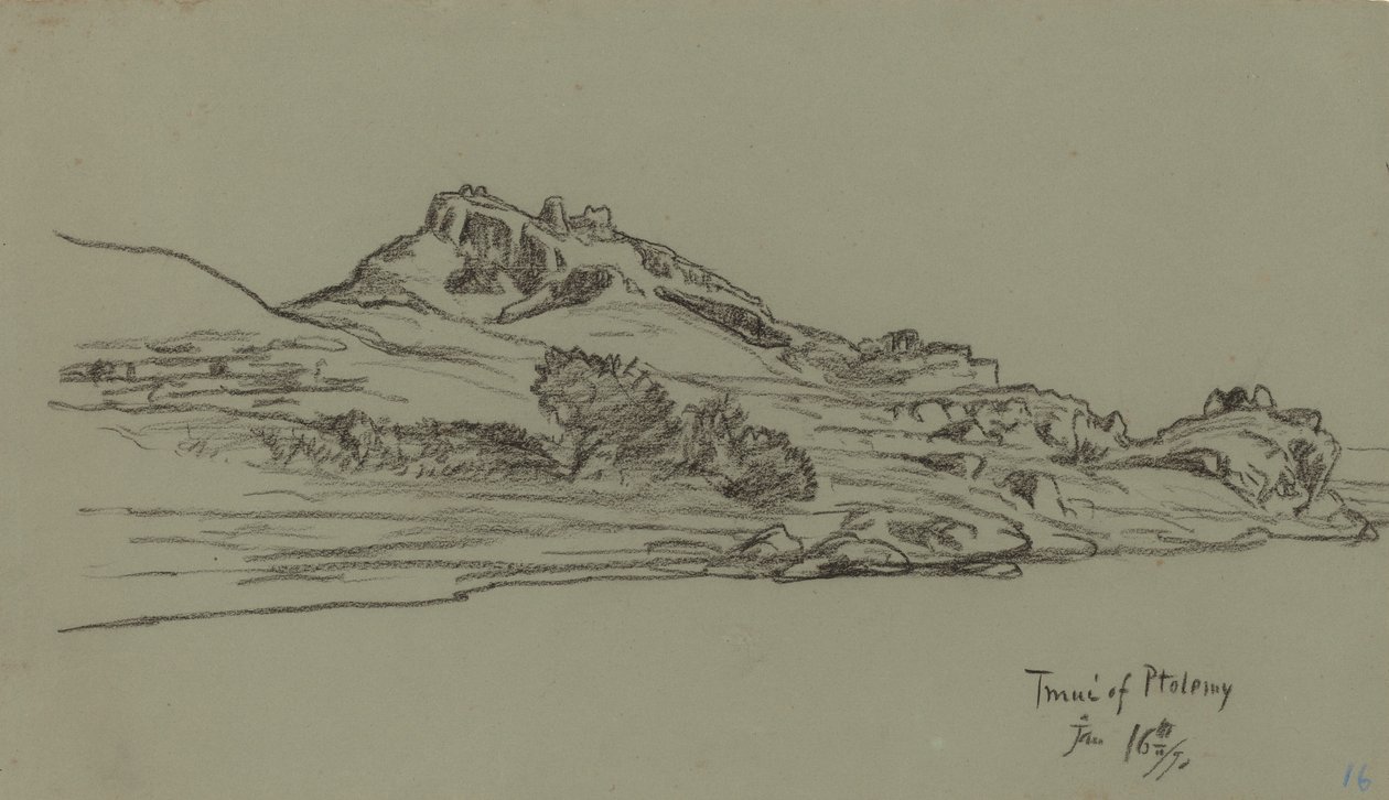 Viaggio sul Nilo, Tmui di Tolomeo da Elihu Vedder
