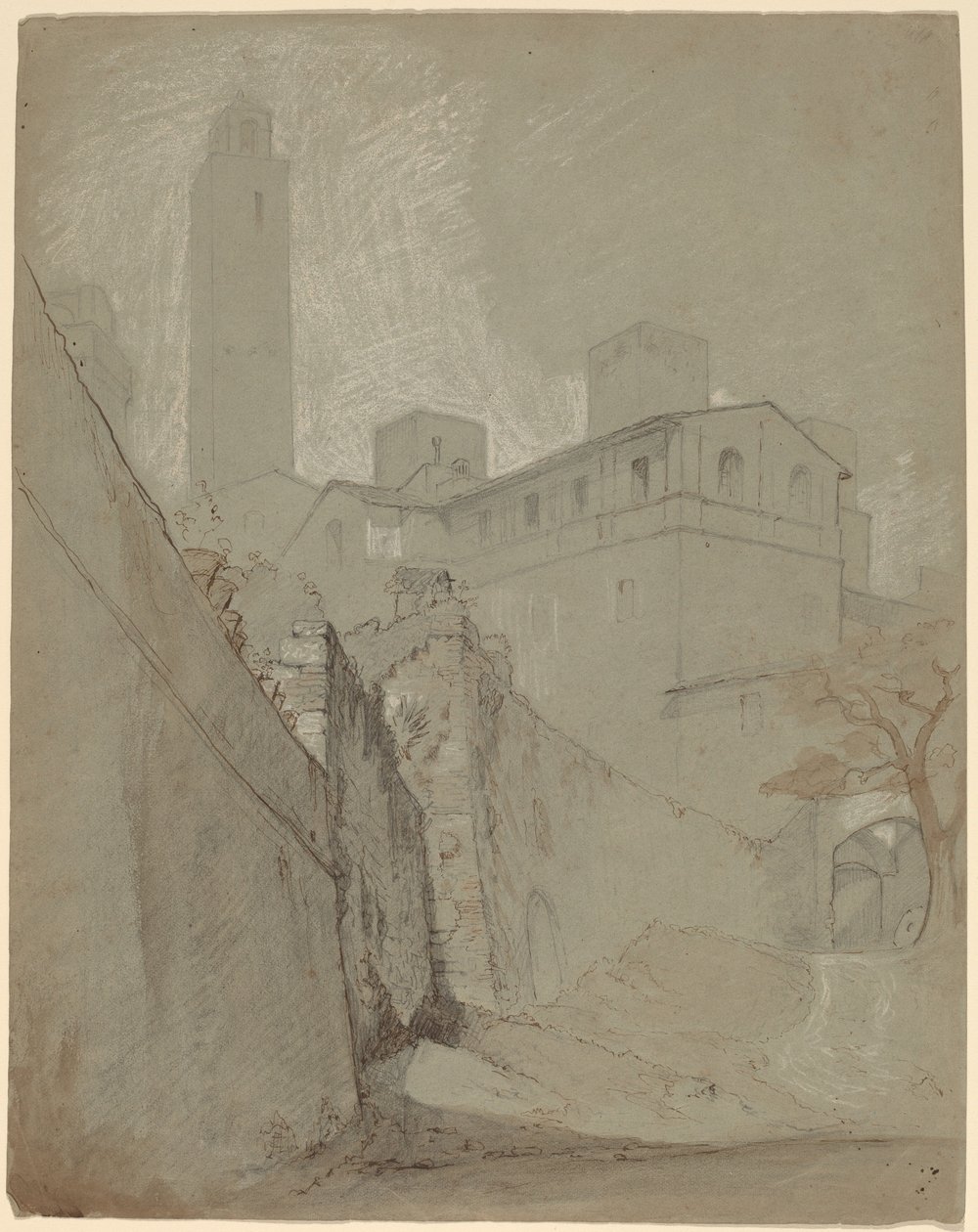 Orvieto da Elihu Vedder