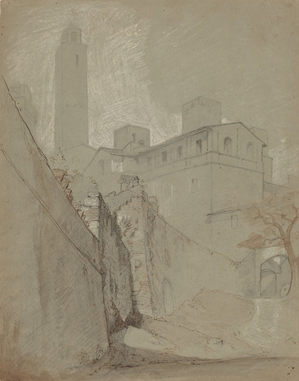 Orvieto da Elihu Vedder