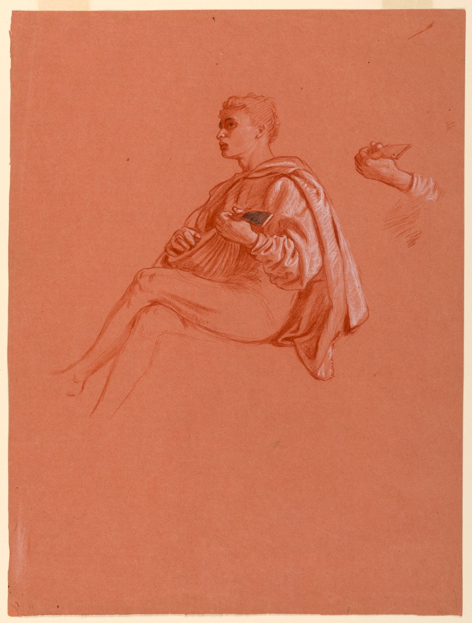 Studio per "Un picnic fiorentino" da Elihu Vedder
