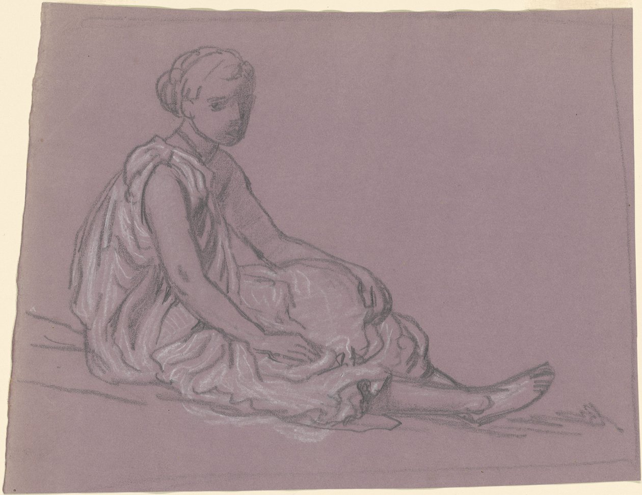 Studio per "Ragazze greche che fanno il bagno" da Elihu Vedder