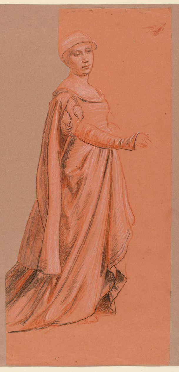 Studio per "Processione nuziale" da Elihu Vedder