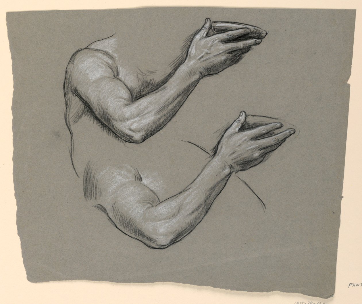 Studio di un braccio da Elihu Vedder
