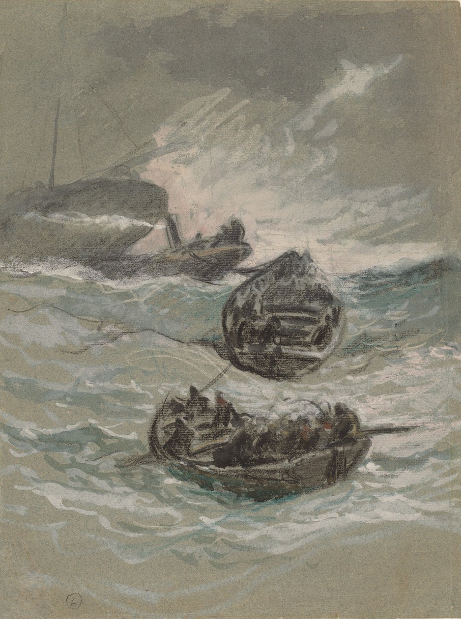 Il naufragio da Elihu Vedder