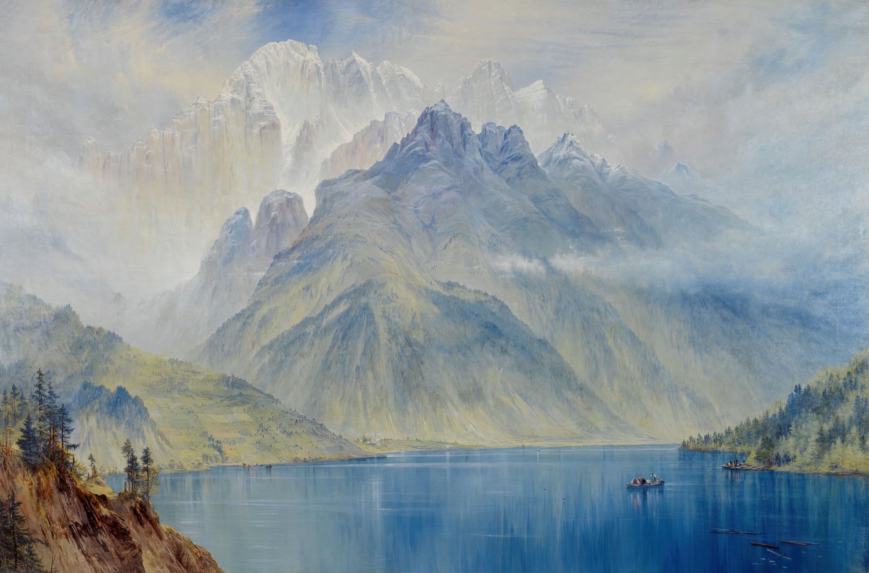Monte Civetta, 1867 da Elijah Walton