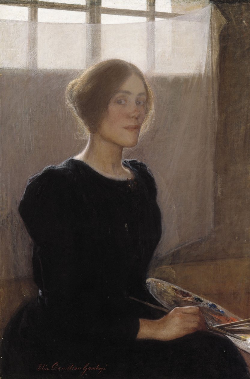 Autoritratto da Elin Danielson Gambogi