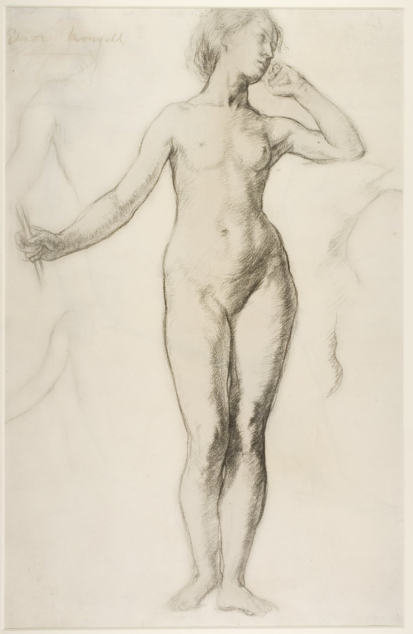Nudo femminile in piedi, c.1897 da Elinor Mary Darwin