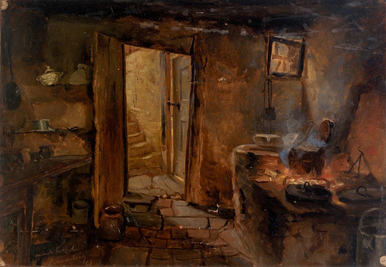 Interno di una Cucina da Eliphalet Frazer Andrews