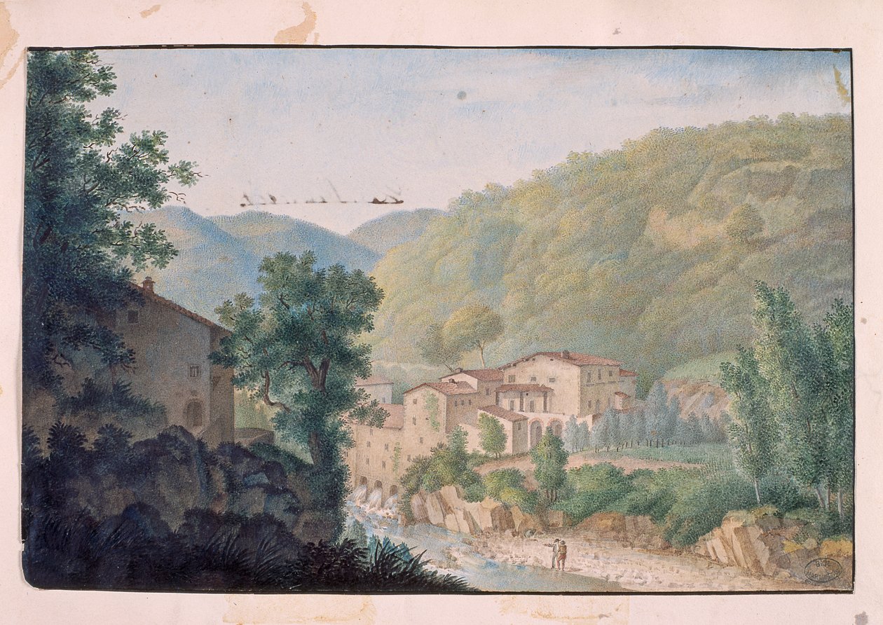 Paesaggio collinare da Elisa Bonaparte