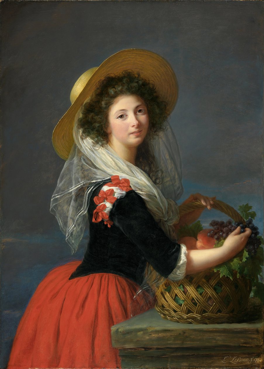 Ritratto di Marie Gabrielle de Gramont, Duchessa di Caderousse da Elisabeth Louise Vigee Lebrun