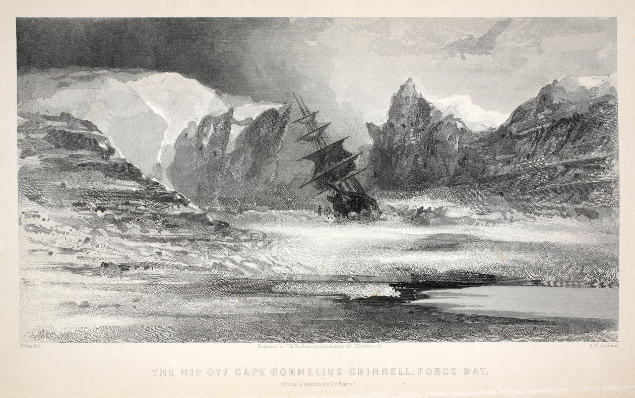 Il Nip al Capo Cornelius Grinnell, Force Bay, illustrazione da 