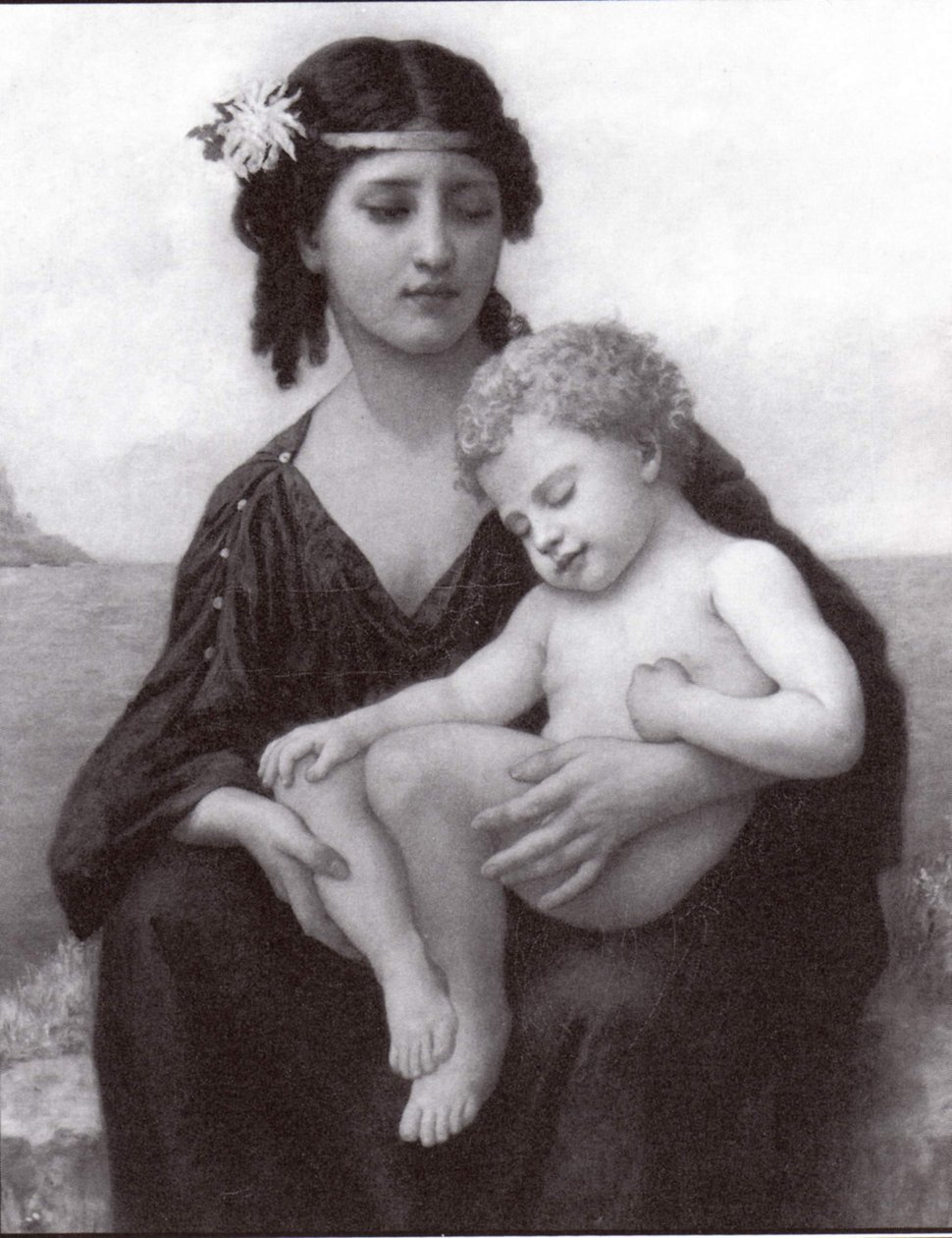 In riva al mare da Elizabeth Jane Gardner Bouguereau