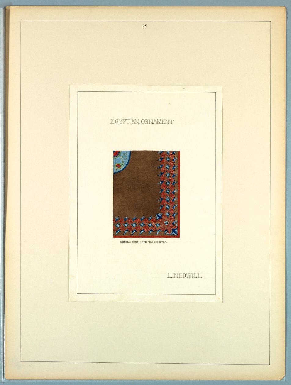 Portfolio, Ornamento Storico da Elizabeth A. Nedwill
