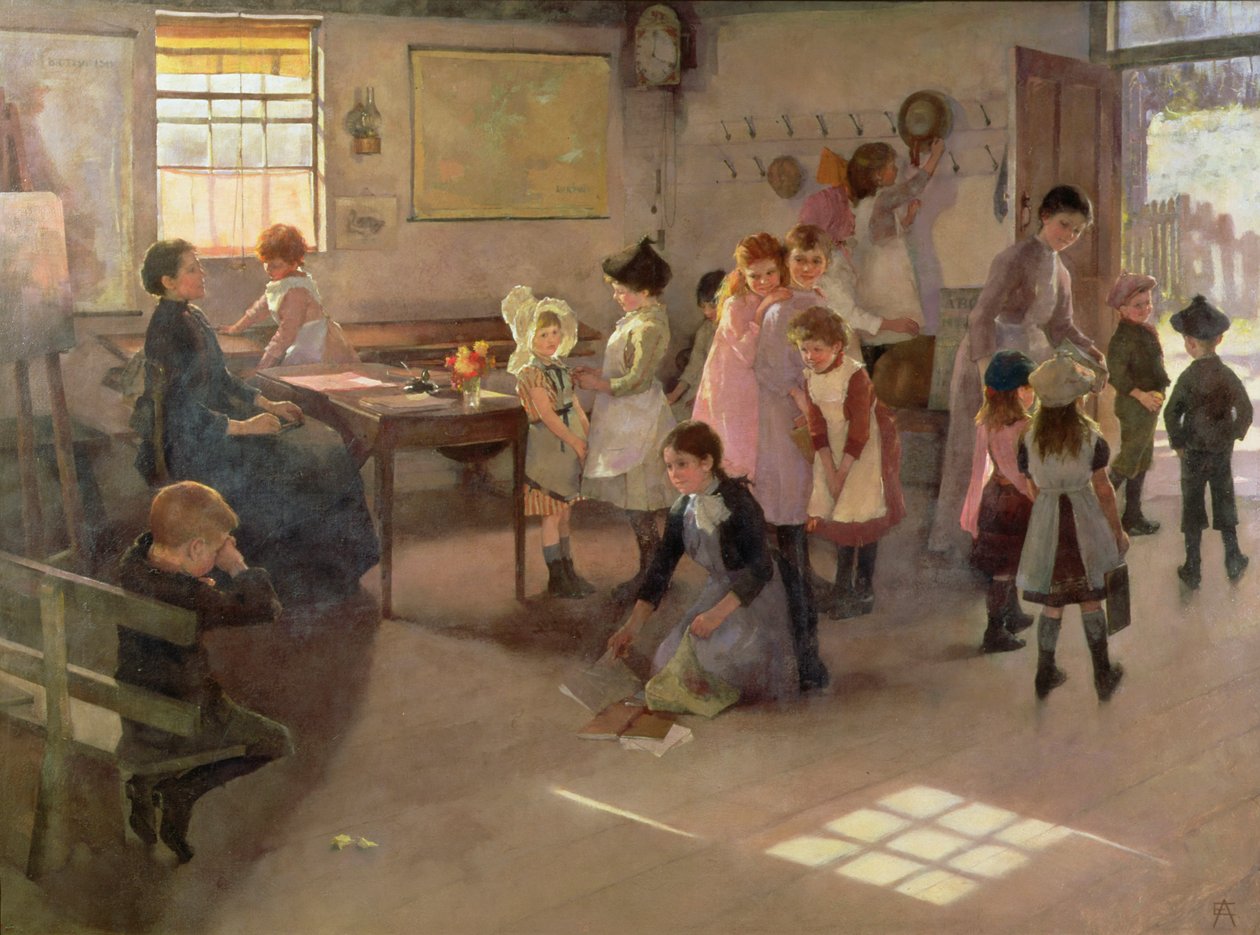 La scuola è finita da Elizabeth Adela Stanhope Forbes