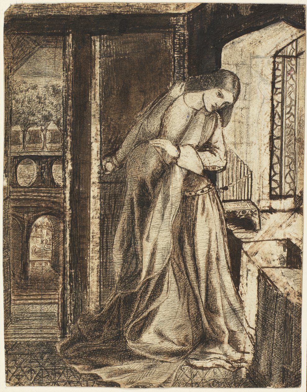 Lady Clare da Elizabeth Eleanor Siddal