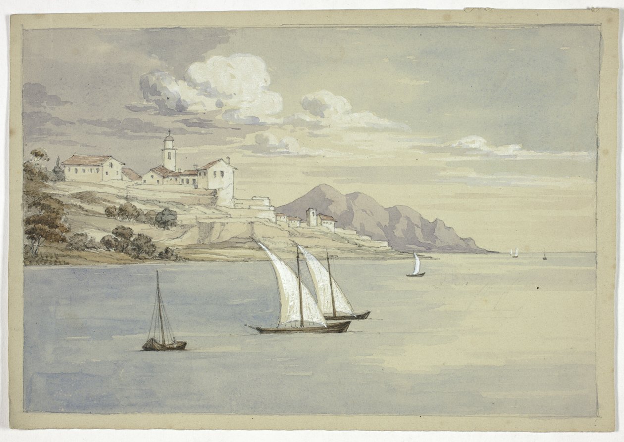 Portofino dal mare, Genova da Elizabeth Murray