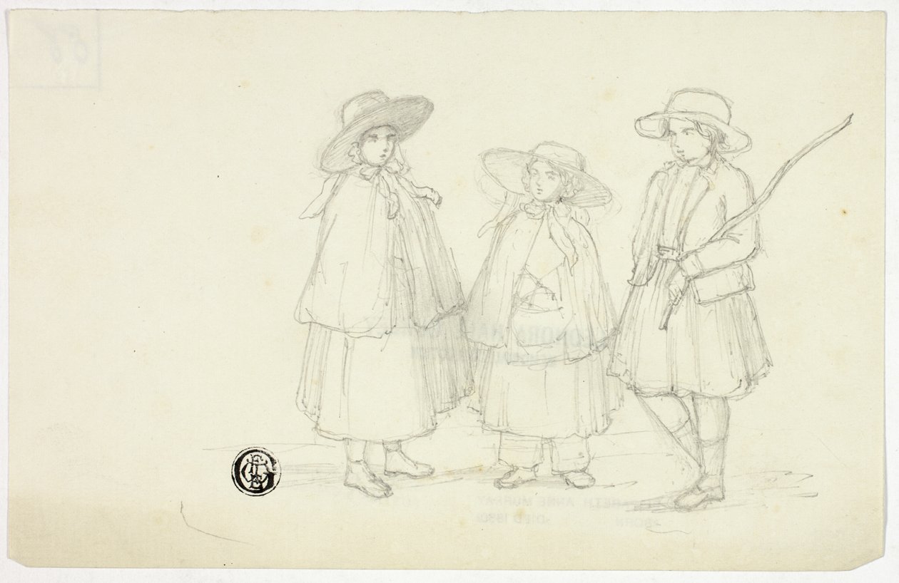 Tre bambine da Elizabeth Murray