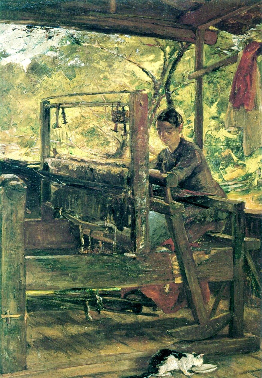 Il tessitore, Tennessee, c.1885 da Elizabeth Nourse