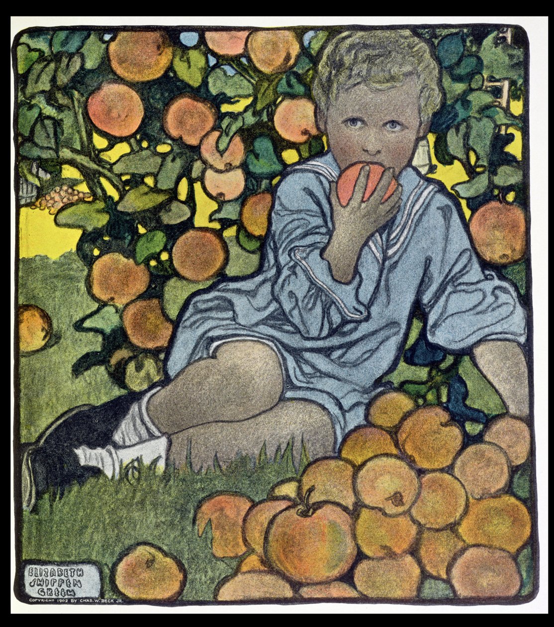 Il frutteto da Elizabeth Shippen Green