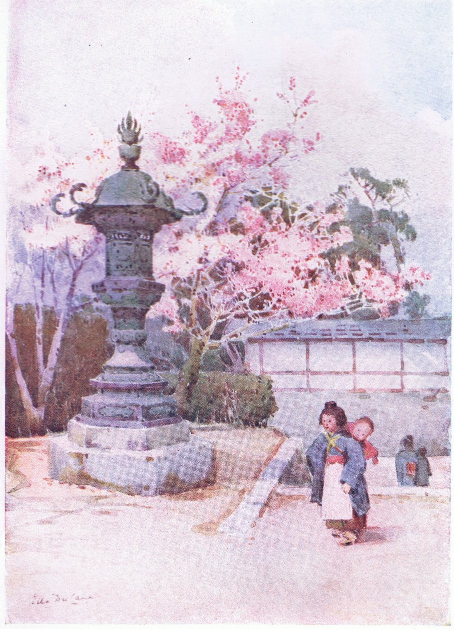 Bambini giapponesi c.1900 da Ella Du Cane