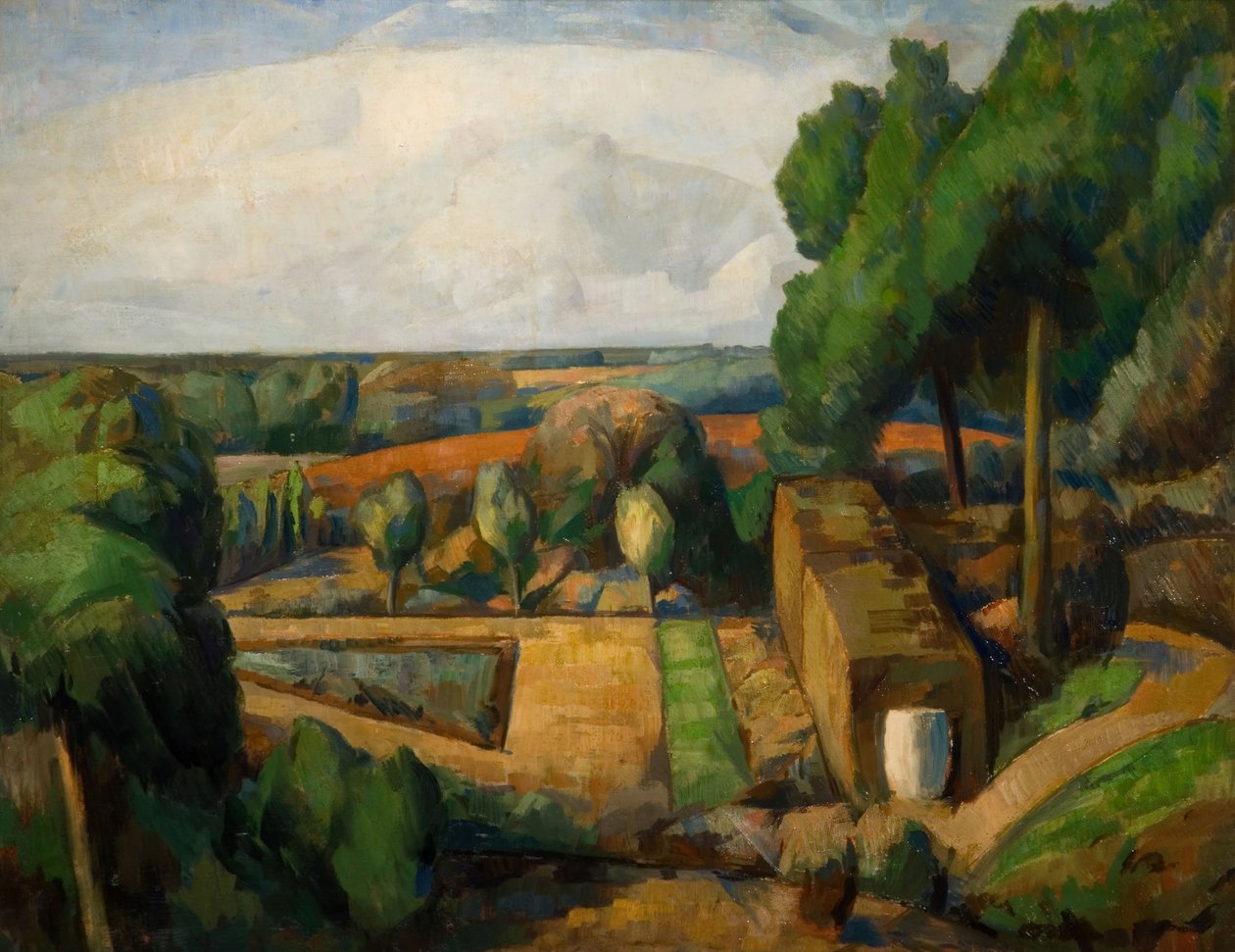 Giardino del Surrey, 1924 da Elliot Seabrook