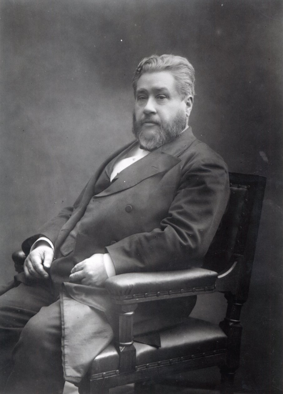 Reverendo Charles Haddon Spurgeon da Elliott und Fry Studio