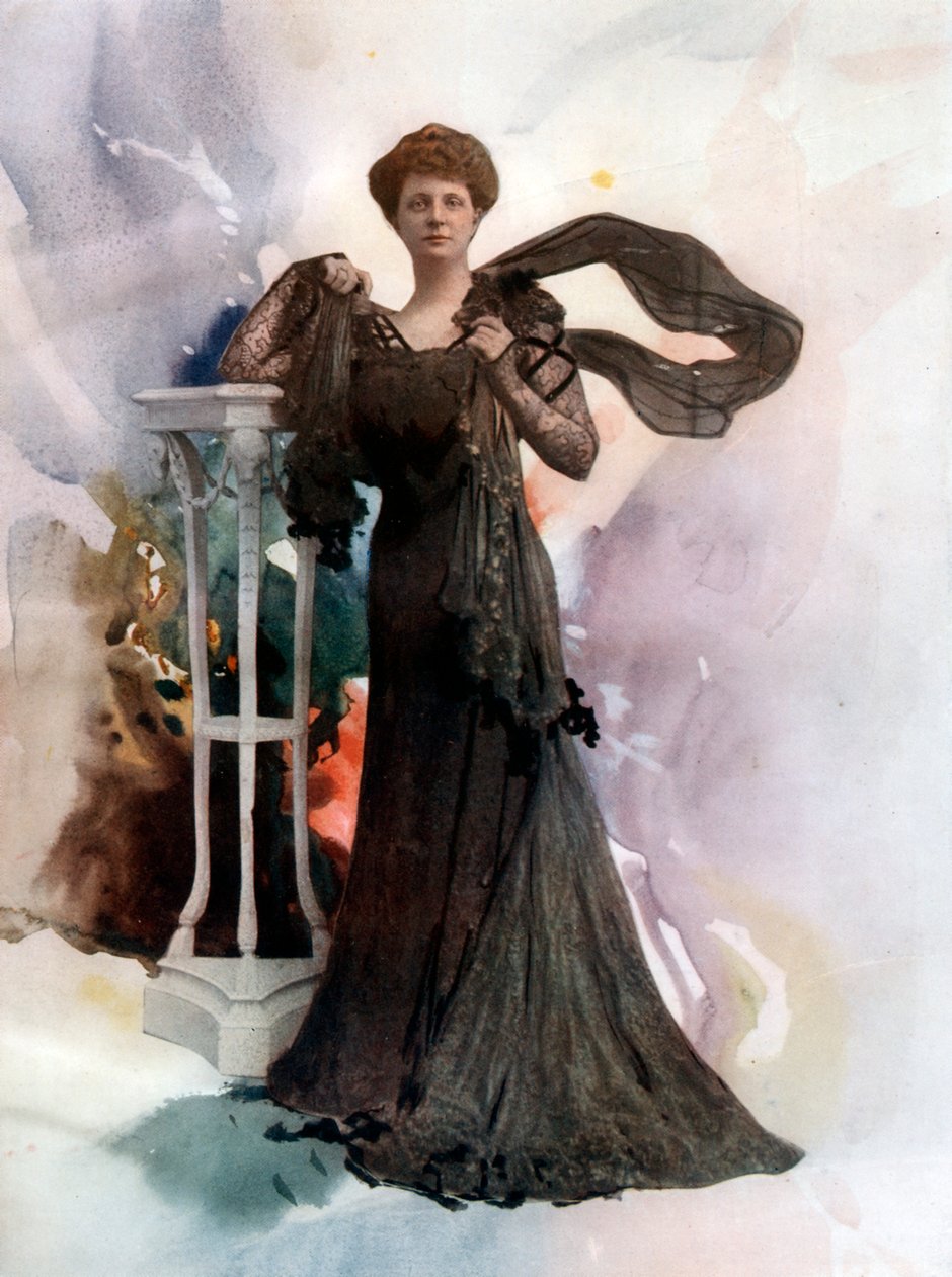 Kate Sergeantson, attrice, c1902 da Ellis and Walery
