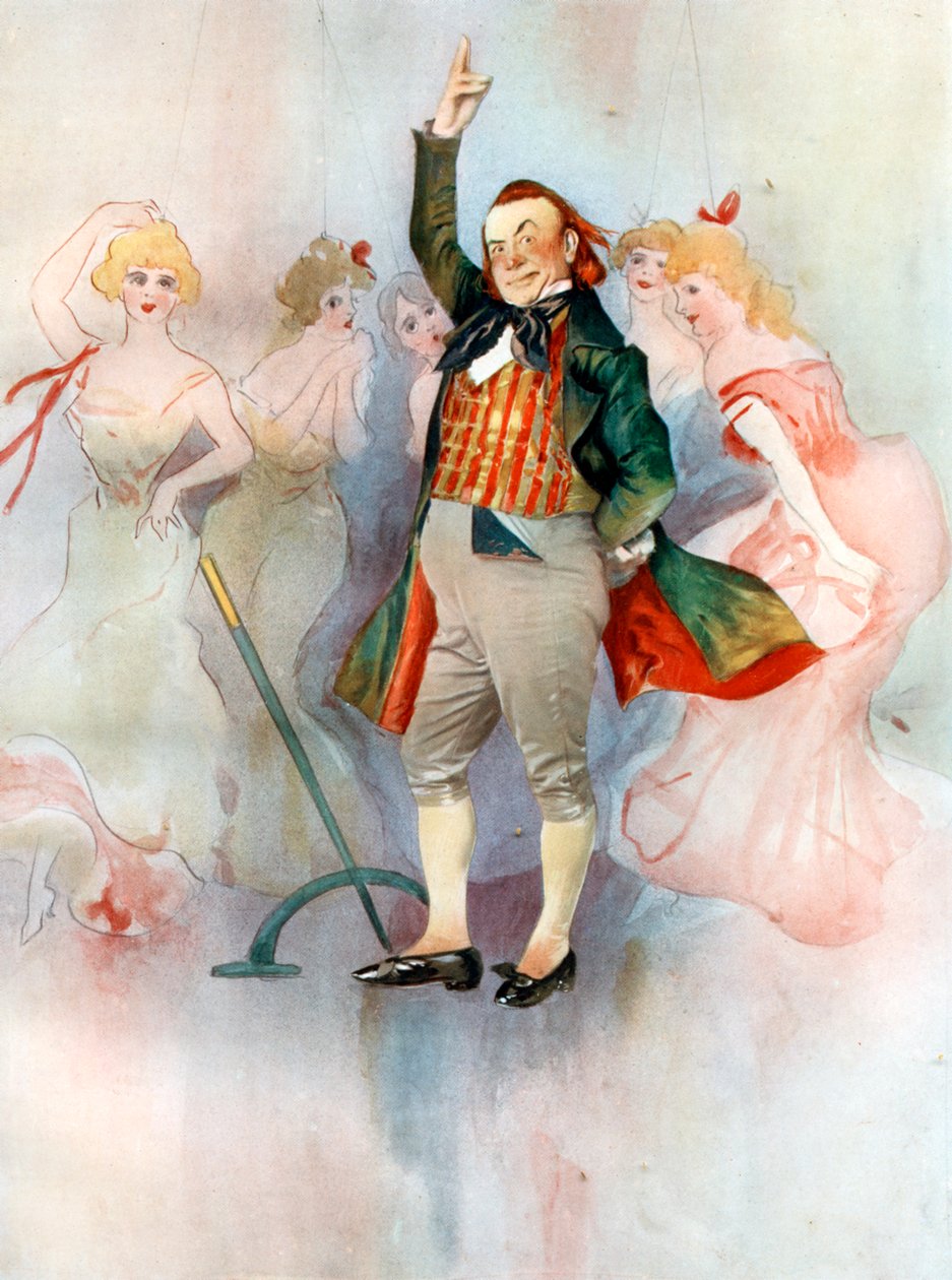 Willie Edouin in La Poupee, c. 1902 da Ellis and Walery