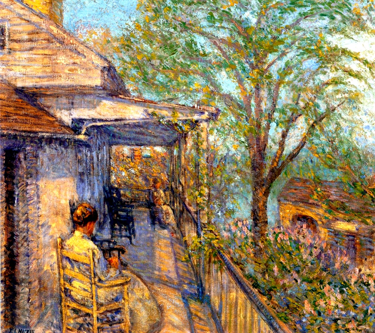 Il portico superiore da Elmer Livingston MacRae