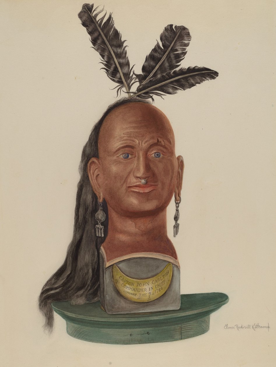 Testa indiana da Elmer R. Kottcamp