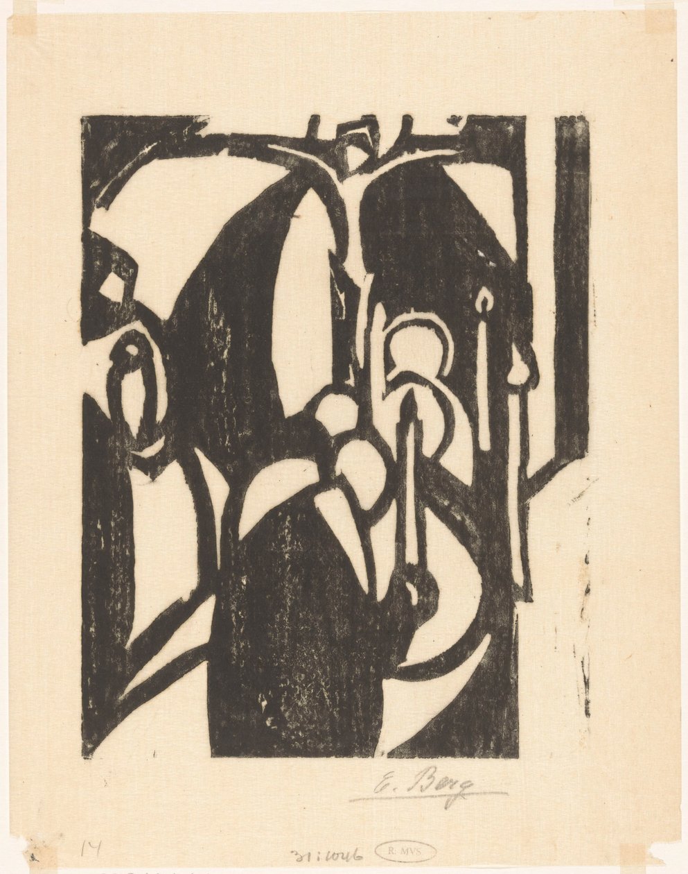 Processione da Else Berg (signed by artist)