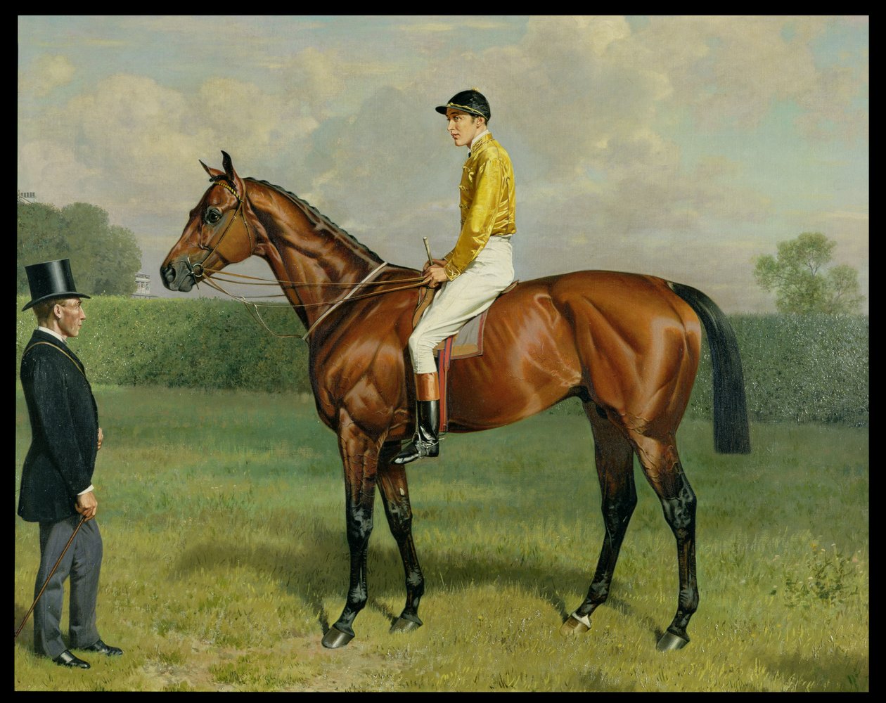 Ormonde, Vincitore del Derby del 1886, 1886 (dettaglio) da Emil Adam