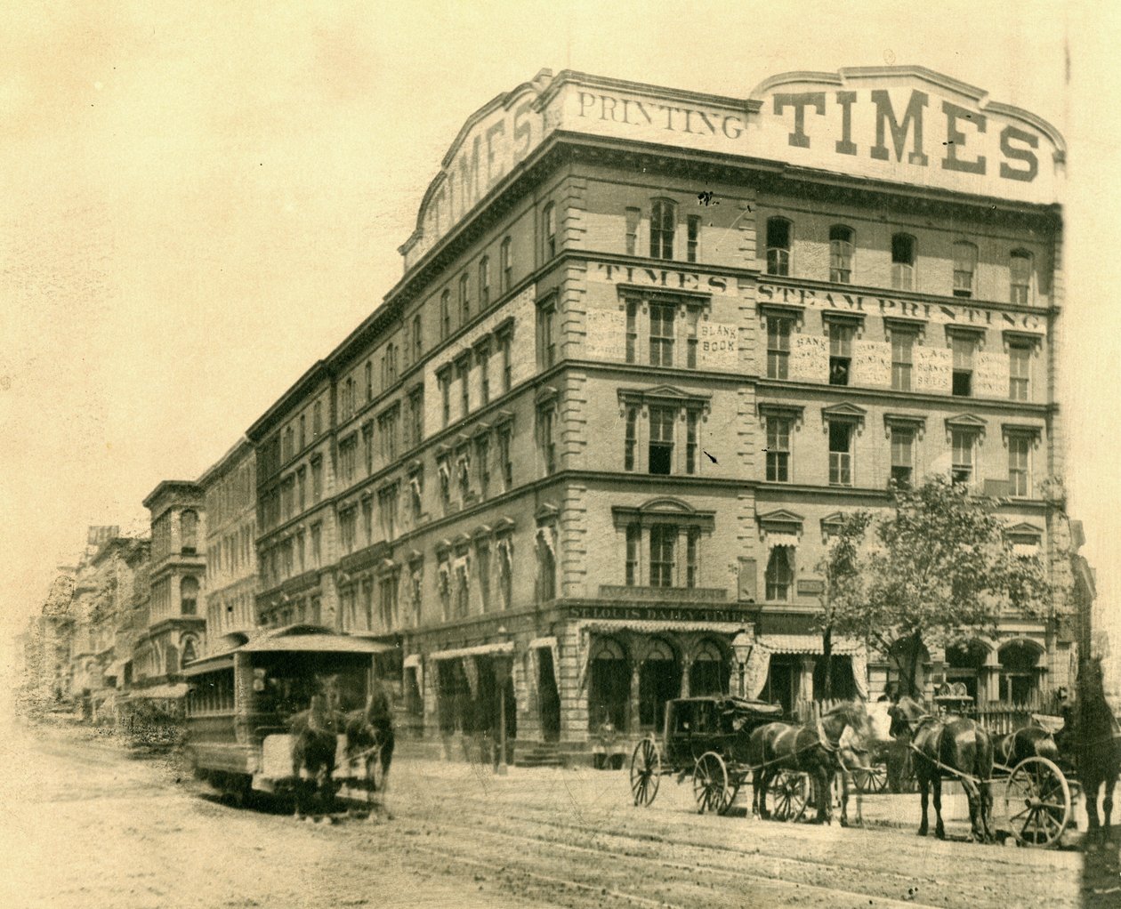 Edificio del St. Louis Daily Times all