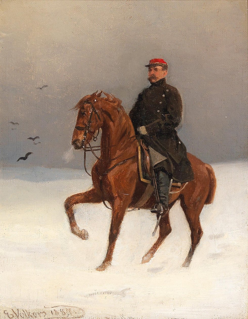 Soldato a cavallo da Emil Volkers